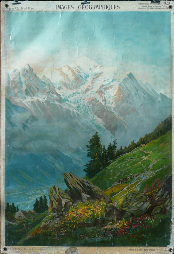 Carte Mont Blanc
