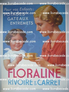 affiche FLORALINE RIVOIRE & CARRET