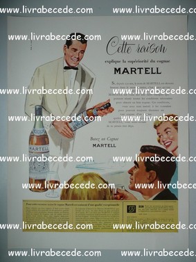 affiche cognac Martell