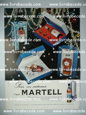 affiche cognac Martell