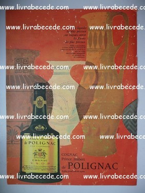 affiche cognac prince hubert de polignac
