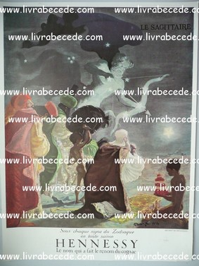 affiche cognac hennessy