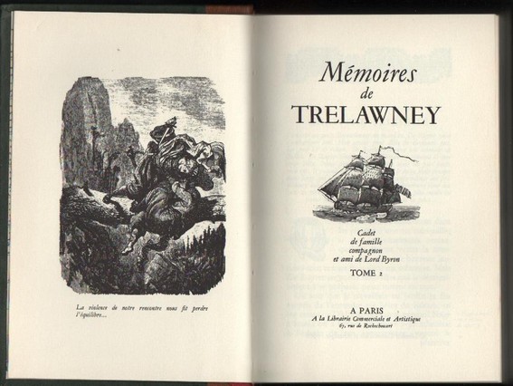 livre mmoires de trelawney tome2