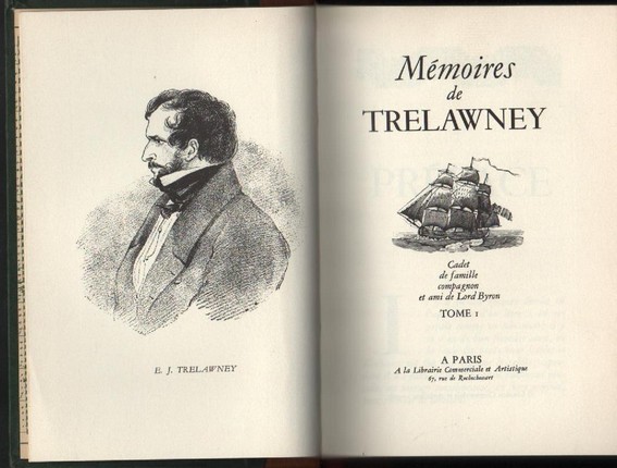 livre mmoires de trelawney tome1