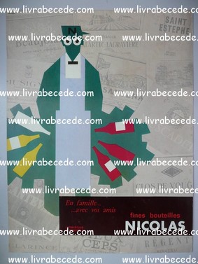affiche vins nicolas